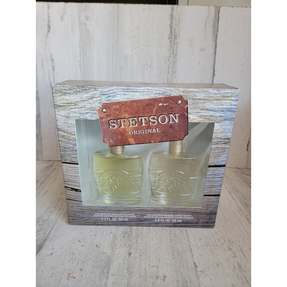 Stetson‎ 2fl oz original scented men's cologne aftershave gift set fragrance